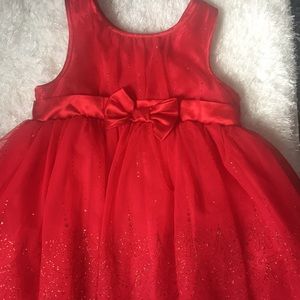 Red Toddler Dress 3T